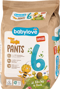 Baby Pants Biene Maja Gr. 6 xl (15-20 kg), 16 St