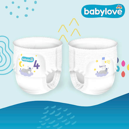 Babybroekjes Nacht Maat 4 Maxi (8-15 kg), 40 stuks