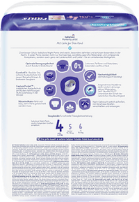 Babybroekjes Nacht Maat 4 Maxi (8-15 kg), 40 stuks