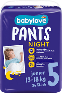 Baby Pants Night Gr. 5 Junior (13-18 kg), 36 St