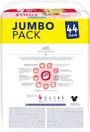 Baby Pants Premium Disney Gr. 4 maxi (8-15 kg), Jumbopack, 44 St