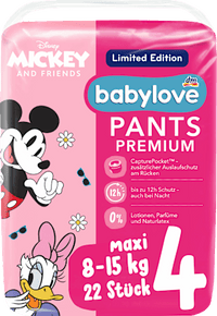 Babybroekjes Premium Disney Maat 4 Maxi (8-15 kg), 22 stuks