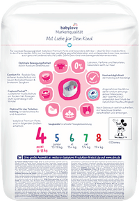 Babybroekjes Premium Disney Maat 4 Maxi (8-15 kg), 22 stuks