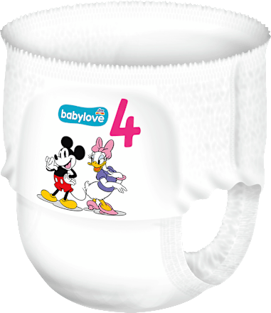 Babybroekjes Premium Disney Maat 4 Maxi (8-15 kg), 22 stuks