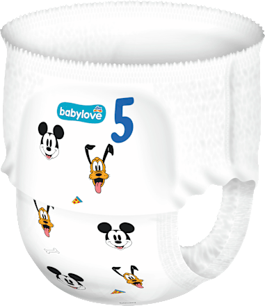 Babybroekjes Premium Disney Maat 5 Junior (13-18 kg), 20 stuks