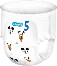 Babybroekjes Premium Disney Maat 5 Junior (13-18 kg), 20 stuks