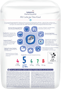 Babybroekjes Premium Disney Maat 5 Junior (13-18 kg), 20 stuks