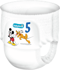 Babybroekjes Premium Disney Maat 5 Junior (13-18 kg), 20 stuks