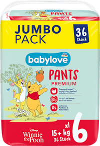 Baby Pants Premium Disney Gr. 6 xl (15+ kg) Jumbopack, 36 St