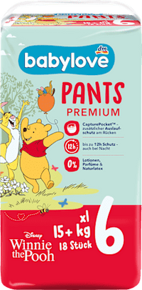 Baby Pants Premium Disney Gr.6 xl (15+ kg), 18 St