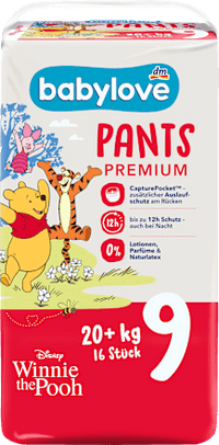 Baby Pants Premium Disney Gr. 9 (20+ kg), 16 St