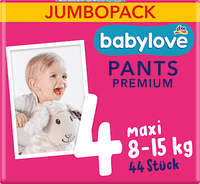 Baby Pants Premium Gr. 4 (8-15 kg), Jumbopack, 44 St babylove