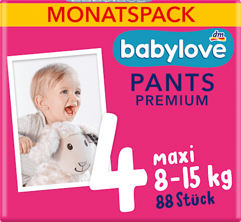 Baby Pants Premium Gr. 4 (8-15 kg), Monatspack, 88 St