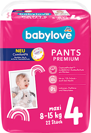 Baby Pants Premium Gr. 4 Maxi (8-15 kg), 22 St