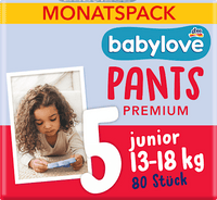 Baby Pants Premium Gr. 5 Junior (13-18 kg) Monatspack, 80 St