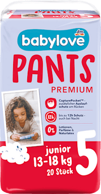 Baby Pants Premium Gr. 5 junior (13-18 kg), 20 St
