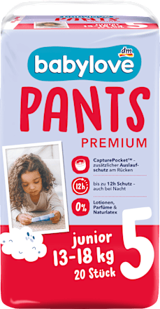 Baby Pants Premium Gr. 5 junior (13-18 kg), 20 St