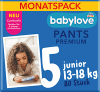 Babybroekjes Premium Maat 5 Junior (13-20 kg) Maandbox, 80 stuks