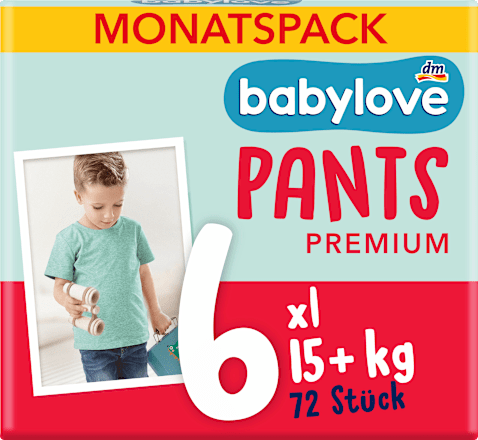 Baby Pants Premium Gr. 6 XL (15+ kg) Monatspack, 72 St