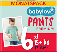 Baby Pants Premium Gr. 6 XL (15+ kg) Monatspack, 72 St