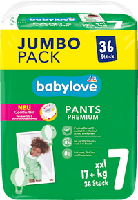 Baby Pants  Premium Gr. 7 XXL (17+ kg), Jumbopack, 36 St