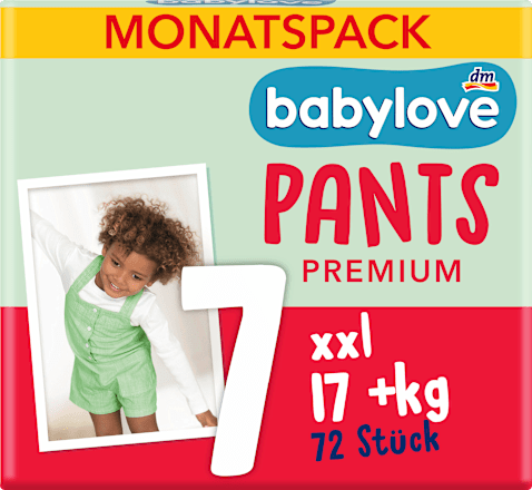 Baby Pants Premium Gr. 7 XXL (17+ kg) Monatspack, 72 St