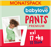 Baby Pants Premium Gr. 7 XXL (17+ kg) Monatspack, 72 St