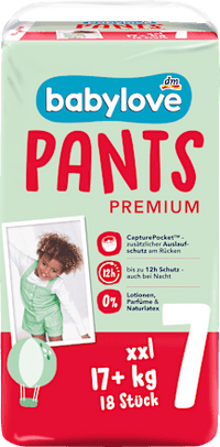 Baby Pants Premium Gr. 7 XXL (17+ kg), 18 St