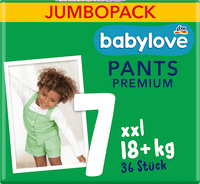 Baby Pants Premium, Gr. 7 XXL (+18 kg), Jumbopack, 36 St babylove