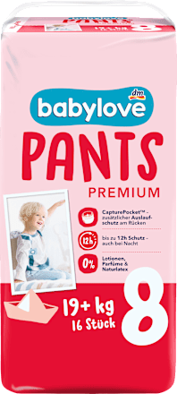 Baby Pants Premium Gr. 8 (19+ kg), 16 St