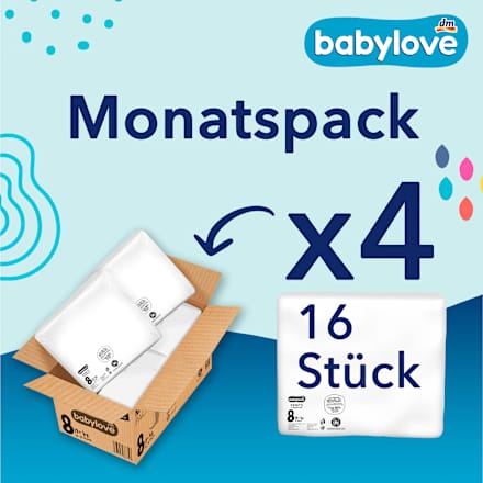 Baby Pants Premium Gr. 8 XXL (19+ kg) Monatspack, 64 St