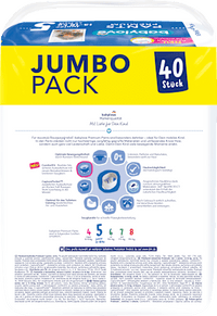 Babybroekjes Premium Junior Maat 5 (13-18 kg), jumbo verpakking, 40 stuks