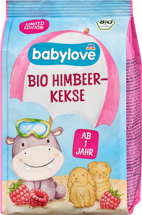 Babykekse Himbeer ab 1 Jahr, 125 g