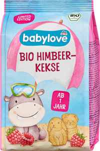 Babykekse Himbeer ab 1 Jahr, 125 g