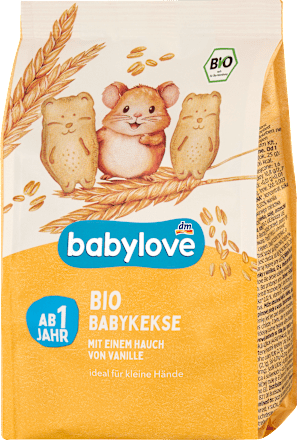 Babykekse Vanille ab 1 Jahr, 125 g