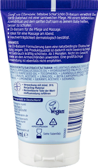 Babyöl Balsam Schlaf schön sensitive, 50 ml