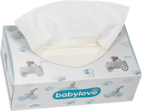 Babydoekjes droog, 3-laags, 150 stuks