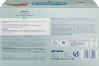 Babydoekjes droog, 3-laags, 150 stuks