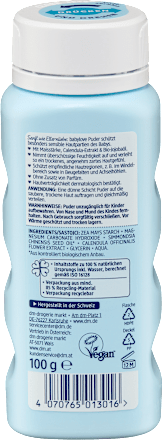Babypuder sensitive, 100 g