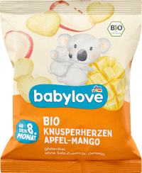 Babysnack Knusperherzen Apfel-Mango, ab dem 8. Monat, 30 g