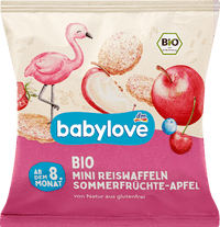 Babysnack Reiswaffeln Sommerfrüchte Apfel, ab dem 8.Monat, 35 g