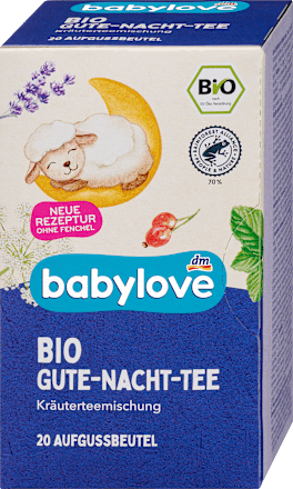 Babytee Gute Nacht Tee (20 Beutel) ab dem 5. Monat, 35 g