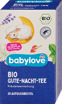 Babytee Gute Nacht Tee (20 Beutel) ab dem 5. Monat, 35 g