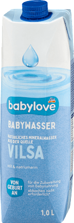 Babywasser Tetra Pak, von Geburt an, 1 l