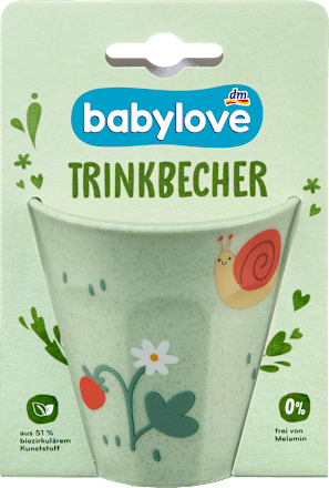 Becher 9-Kant Gartentiere, 1 St