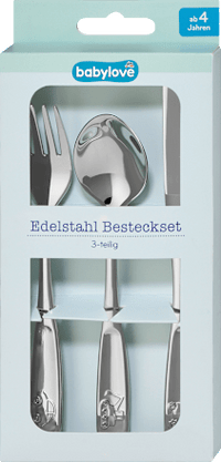 Besteckset Kinder Edelstahl Fahrzeuge 3tlg, 1 St