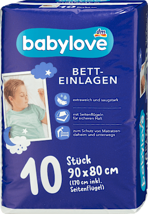 Betteinlagen (90x80 cm), 10 St