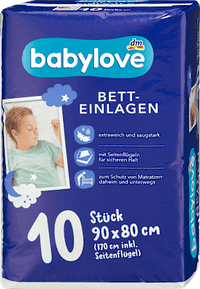 Betteinlagen (90x80 cm), 10 St
