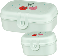 Lunchboxset muntkersen voor onderweg, 1 stuk