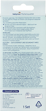 Bürstenset gelb Bär 2tlg, 1 St